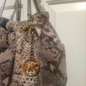 MICHAEL KORS SNAKESKIN PURSE